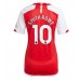 Tanie Strój piłkarski Arsenal Emile Smith Rowe #10 Koszulka Podstawowej dla damskie 2023-24 Krótkie Rękawy